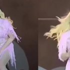 La mexicana conversaba con el público cuando el insecto empezó a caminar por su escote.