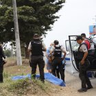 El área del suceso fue acordonada por los uniformados.