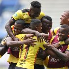 En los jugadores de Barcelona se reflejó la alegría por ganar el último Clásico de este año.