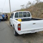 Esta sería la camioneta con la que interceptaron a Antonio Pin, la mañana de este martes 20 de septiembre de 2022.