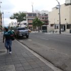 La intersección donde se dio el relajo lucía así de vacía al día siguiente.
