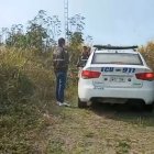 En esta zona estaban los dos cuerpos de Ariel y Abigaíl, amordazados con heridas y señas de golpes.