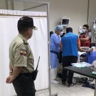 El hombre falleció minutos después de haber sido ingresado a la casa de salud dauleña.