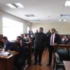 La diligencia fue privada. Solo las partes procesales estuvieron presentes.