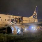 La aeronave llegaba desde Ciudad de México. No hay heridos tras el incidente.