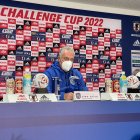 El entrenador de la selección ecuatoriana habló desde Alemania sobre el amistoso contra Japón.
