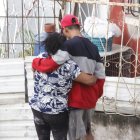 Los allegados estaban desconsolados por lo ocurrido.