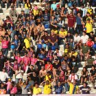 Aficionados de Independiente llegaron a la final de la Copa Sudamericana.