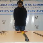 El detenido es de nacionalidad colombiana.