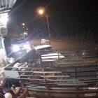 Manabí: Camión se les fue encima a cuatro personas