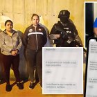 Estos eran los mensajes que enviaban a las víctimas para amedrentarlas. Marlene Quichimbo, de 34 años, fue detenida en Quito. Ella, al parecer, recibía el dinero. avier Montes, de 29 años, fue capturado   en un bus cuando pretendía viajar a la capital.
