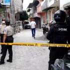 Las autoridades policiales acudieron hasta el lugar de los hechos para realizar las investigaciones.