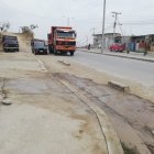 El punto en donde se produjo el ataque fue limpiado por los moradores.