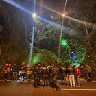 El sujeto murió al instante luego de la caída.