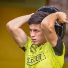 Luca Sosa estará en la defensa amarilla ante Aucas.