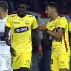 Michael Carcelén fue expulsado en el duelo ante el Deportivo Cuenca, a los 40 minutos.