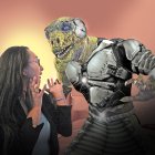 La mujer indicó que luego de la experiencia paranormal puede soñar cosas que pasarán.