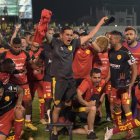 Aucas ensayó la final y ganó 2-0 ante Barcelona.