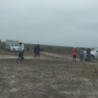 Personal de la Policía llegó al  sitio para investigar el hecho.