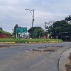 Fotografía cedida por Christopher Sánchez que muestra la localidad de Mataje (Ecuador) el 18 de octubre de 2022, donde se presume desapareció Óscar López.