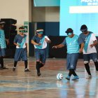 El partido empezó al medio día