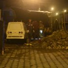 Los obreros fueron atacados en el sitio en el que laboraban.