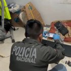 Los agentes investigadores decomisaron computadoras con el material porno.