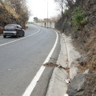 En esta vía fue encontrado el cuerpo de un hombre. Estaba en un saco de yute.