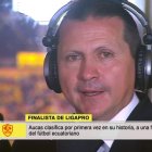 El exjugador de Aucas Gustavo Figueroa, quien ahora es comentarista deportivo, se mostró emocionado por el logro del elenco Oriental.