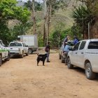 Personal de la Dinased de Loja tuvo que caminar cerca de cuatro horas para llegar hasta el sitio del crimen.