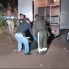 Dinased y Criminalística de Tungurahua fueron hasta Calpi, donde estaba el cuerpo.