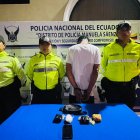 el joven tenía cuatro paquetes de 'coca'.