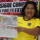 Adelaida Baque se puso ‘de una’ la camiseta original de la Tri y se fue así a su ‘

Adelaida Baque se puso ‘de una’ la camiseta original de la Tri y se fue así a su trabajo, para 'sacarle pica' a su jefa.