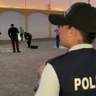 Las autoridades se hicieron presentes en la escena del crimen.