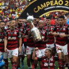 Flamengo, campeón de la Copa Libertadores en el estadio Monumental.