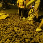 El cargamento fue llevado a la Jefatura Antinarcóticos de Quevedo.