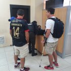 Hinchas que fueron víctimas de la delincuencia, pusieron la respectiva denuncia.