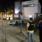 Dos sujetos abordo de una motocicleta lanzaron el explosivo.