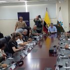 En la mesa se trataron medidas para recuperar la paz en la provincia verde.