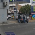 El hecho delictivo se registró en la avenida Quito.