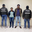 Los sospechosos 'cayeron' en el cantón Patate. Fueron puestos a órdenes de las autoridades.