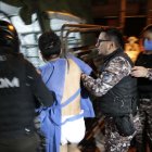 Uno de los reos, quien resultó herido el día de la matanza.