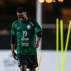 Fahad Al-Muwallad, en un partido con Arabia Saudí