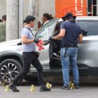 En el sitio, agentes policiales encontraron 19 indicios balísticos.