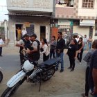 Los agentes retiraron los objetos al ingreso del cementerio general de Daule.