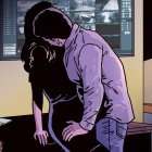 El teniente y la cadete quedaron grabados en el sistema de videovigilancia.