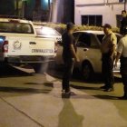 Las partes del extranjero fueron arrojadas en una calle cerca a la Fiscalía de Balzar.
