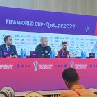 Félix Sánchez Bas (c), el español que dirige a Qatar en el Mundial 2022