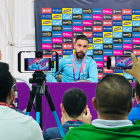Hernán Galíndez se mostró optimista previo al partido de Ecuador frente a Países Bajos.