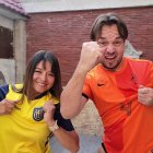 María Fernanda y Kasper van cada uno por su país, pero se apoyan y confían que el mejor ganará.